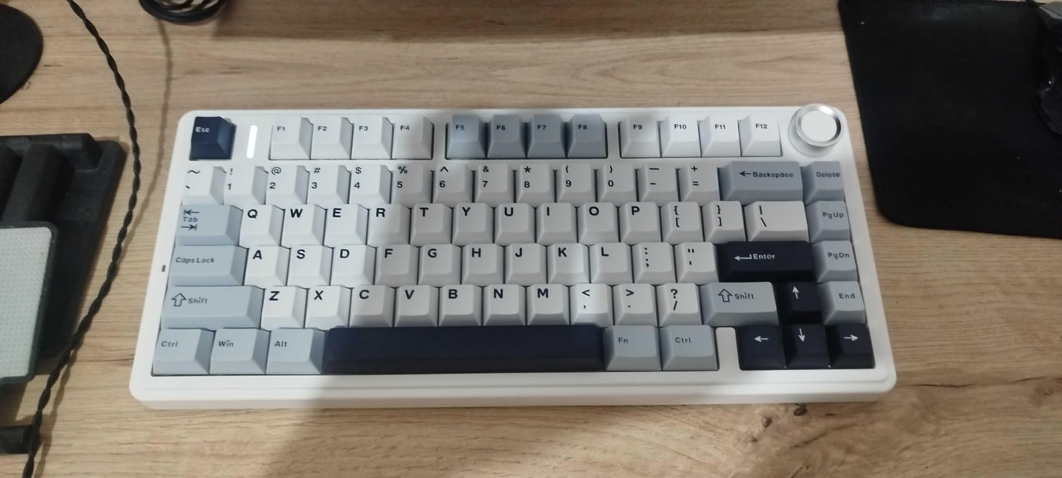 EPOMAKER x Aula F75 Gasket Mechanical Keyboard, 75% Wireless Hot Swappable Gaming Keyboard with Five-Layer Padding&Knob, BT/2.4GHz/USB-C, RGB customer photo 1