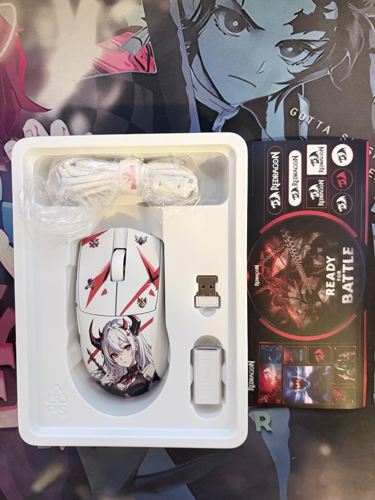 Redragon M916 PRO 3-Mode Wireless Gaming Mouse, 55G Ultra-Light 26K DPI Mouse w/Ergonomic Natural Grip Build, Full Programmable Buttons, Software Supports DIY Keybinds & DPI customer photo 2
