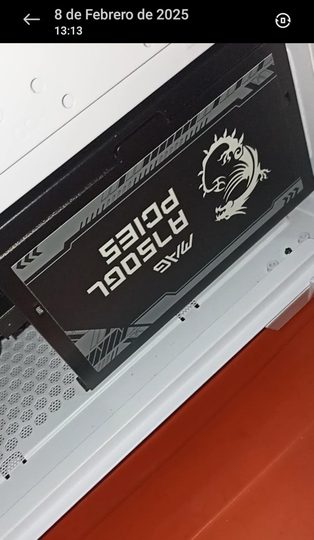 MSI MAG A850GL PCIE5 White, Fully Modular Compact Gaming 850W Power Supply, 80+ Gold, ATX 3.1 & PCIe 5.1 Ready, Native Dual-Color 12V-2x6 Cable, 10 Year Warranty customer photo 1