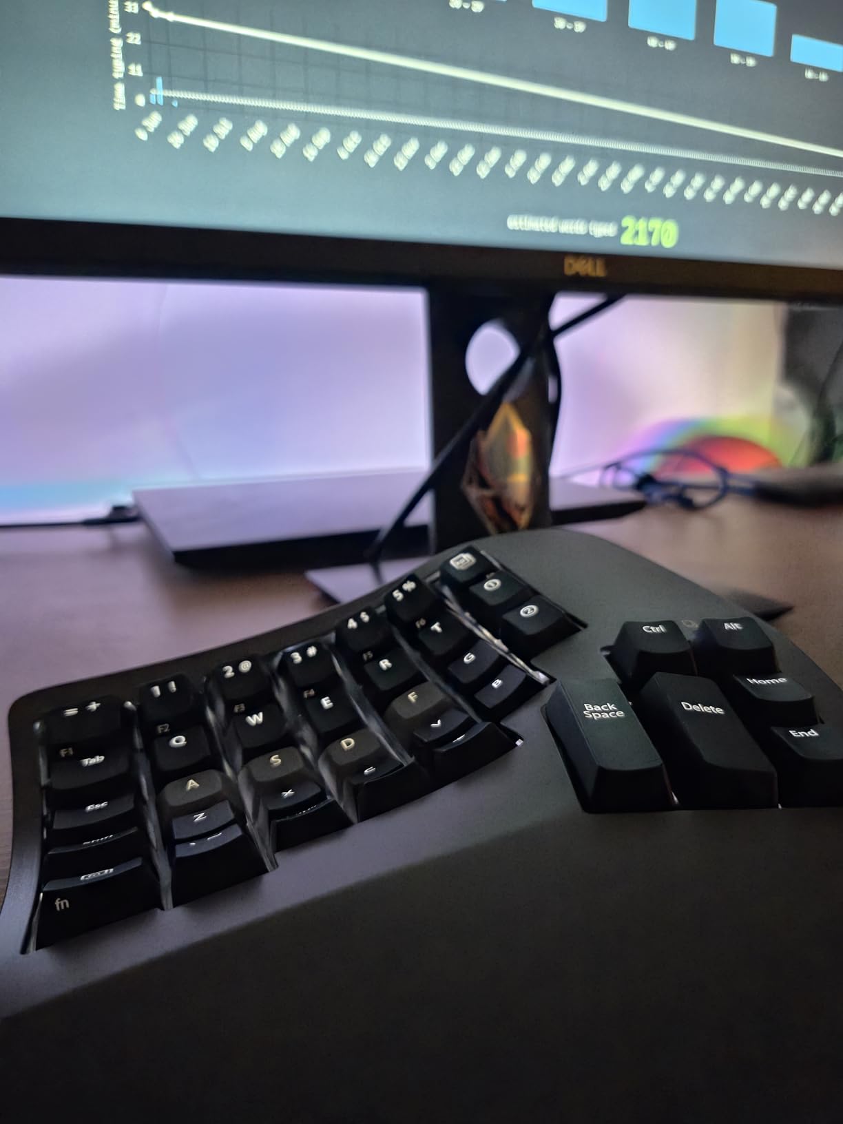 KINESIS Advantage360 Professional Split Ergonomic Keyboard - Bluetooth, Quiet Mechanical Switches, Fully Programmable, Contoured Shape, Adjustable Tenting, Backlit customer photo 1