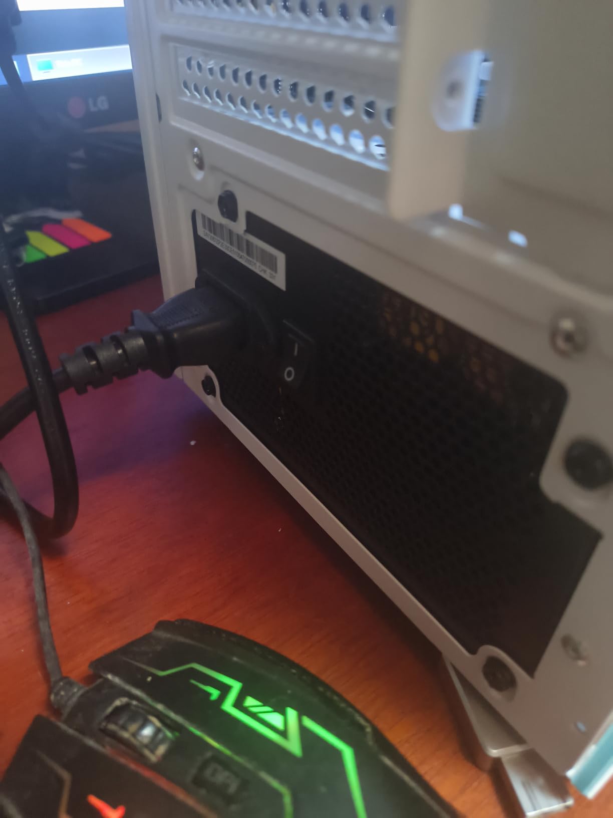MSI MAG A650BE, Semi-Modular Compact 650W ATX Power Supply, 80+ Bronze, Low-Noise Fan, Active PFC Design, 5 Year Warranty customer photo 1
