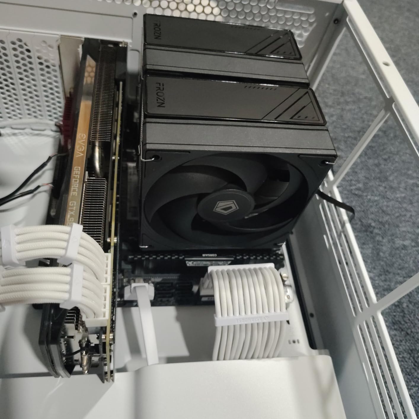 ID-COOLING FROZN A620 PRO SE - Blackout Dual-Tower Air CPU Cooler, 6×Ф6mm Heatpipes, Dual 120x120x25mm Quiet Fans, Intel LGA1700/1851/1200/115X; AMD AM4/AM5 (157mm in Height) customer photo 2