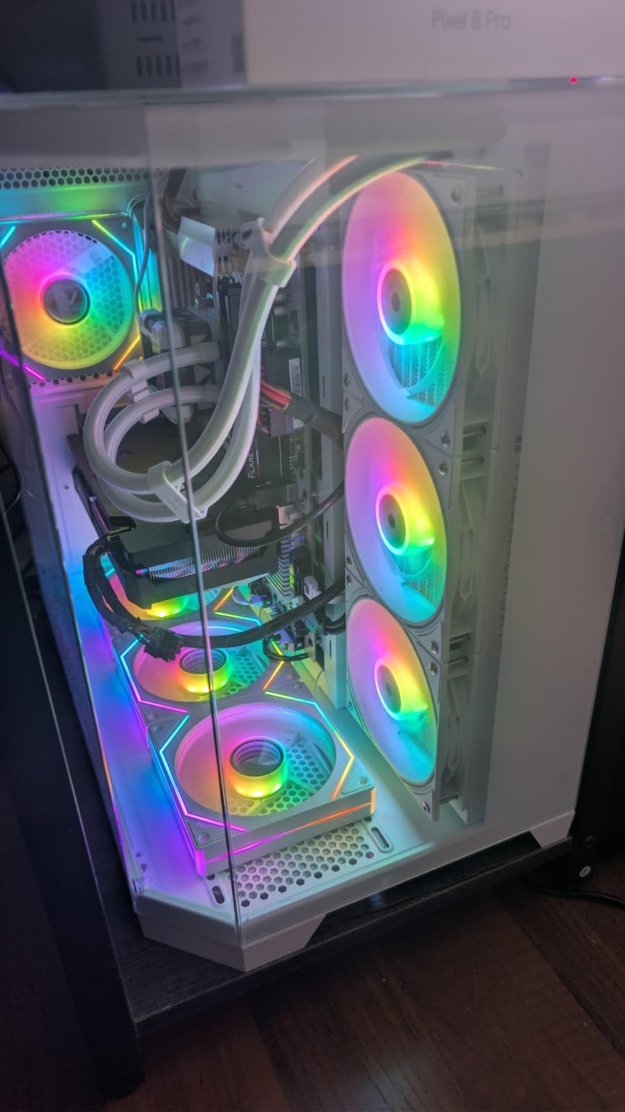 Thermalright FW 360 White ARGB V2 CPU Water Cooler with 3 PWM Fans with 2000RPM,IPS LCD Screen with 320 * 240 Resolution,Liquid CPU Cooler,CPU PC Aio Cooler for AMD:AM4/AM5/Intel LGA1700 customer photo 2