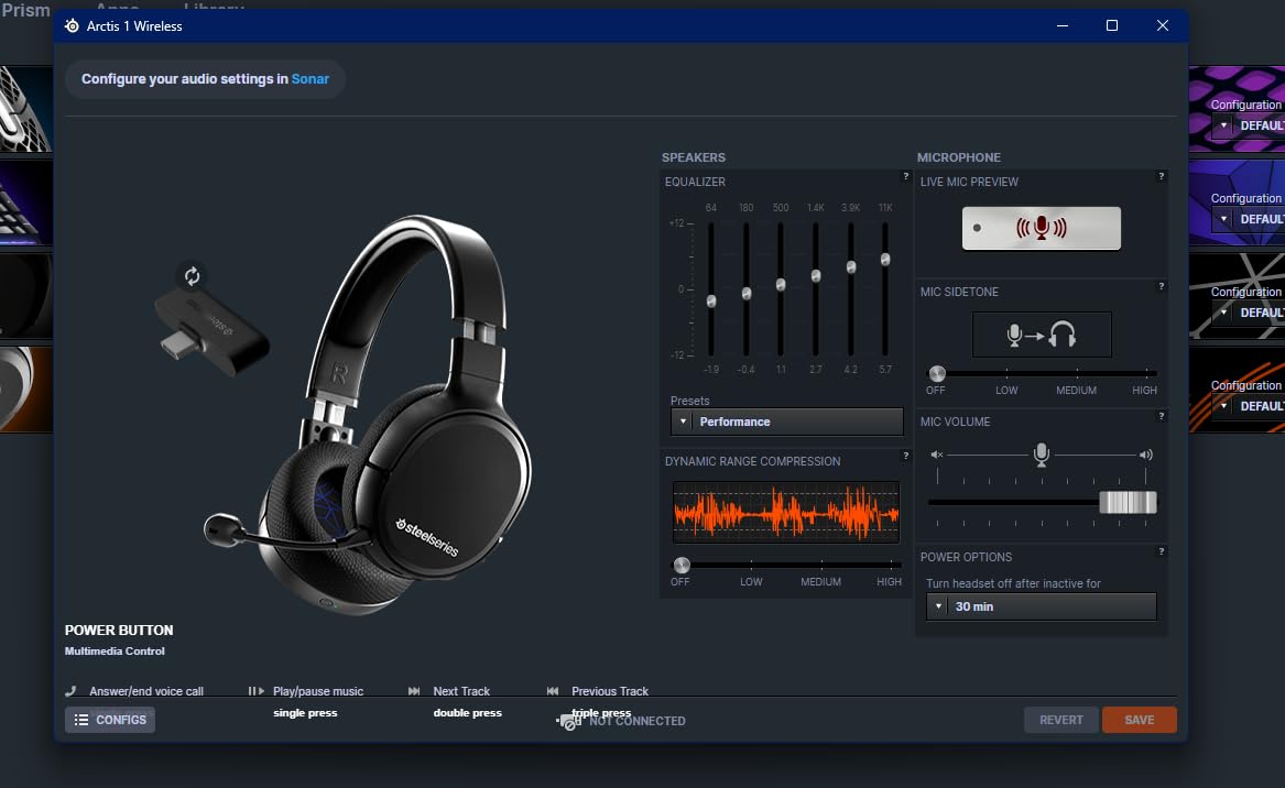 SteelSeries Arctis Nova 5 Wireless Multi-System Gaming Headset - Neodymium Magnetic Drivers, 100+ Audio Presets, 60 HR Battery, 2.4GHz or BT, ClearCast Gen2.X Mic - PC, PS5, PS4, Switch, Mobile customer photo 1