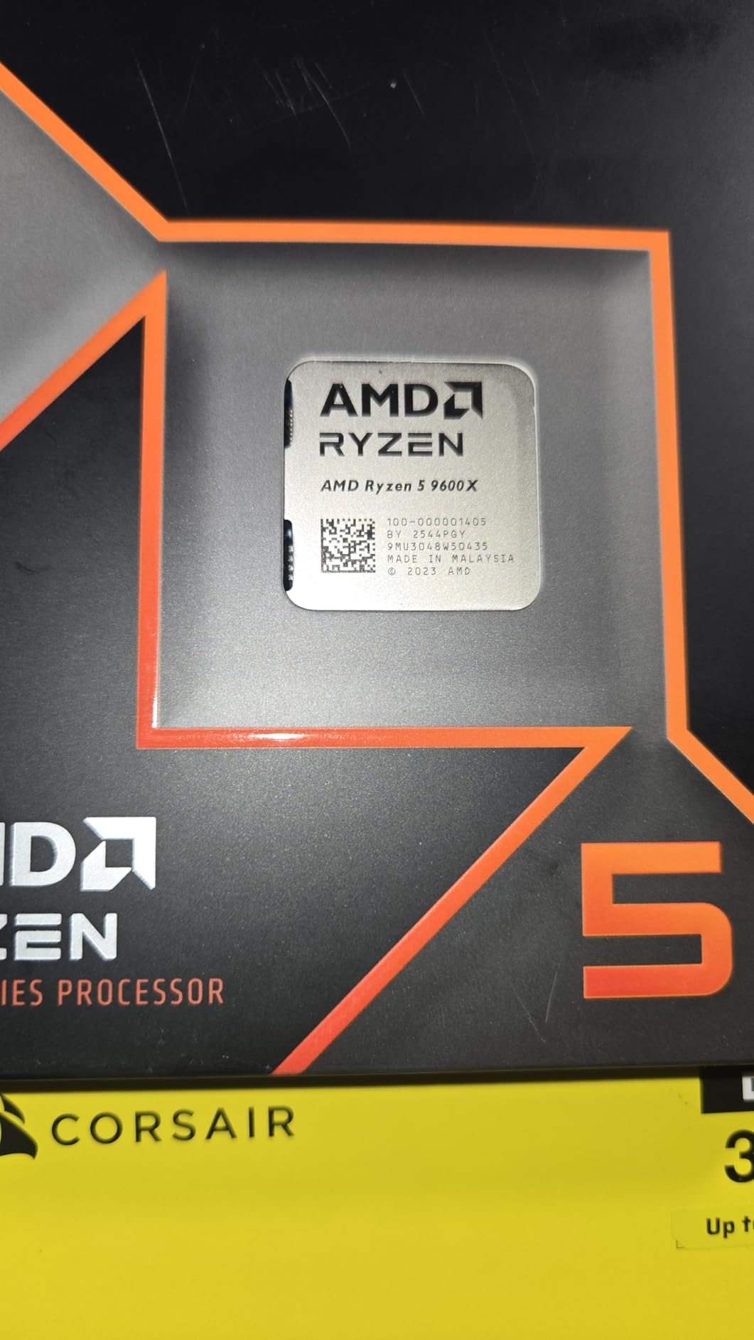 AMD Ryzen 5 9600X 6-Core, 12-Thread Unlocked Desktop Processor customer photo 2