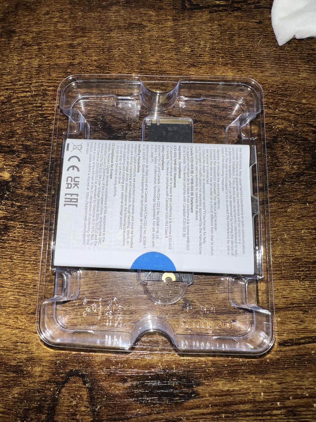 Western Digital 4TB WD Blue SN5000 NVMe Internal Solid State Drive SSD - PCIe Gen 4.0, M.2 2280, Up to 5,500 MB/s - WDS400T4B0E customer photo 2