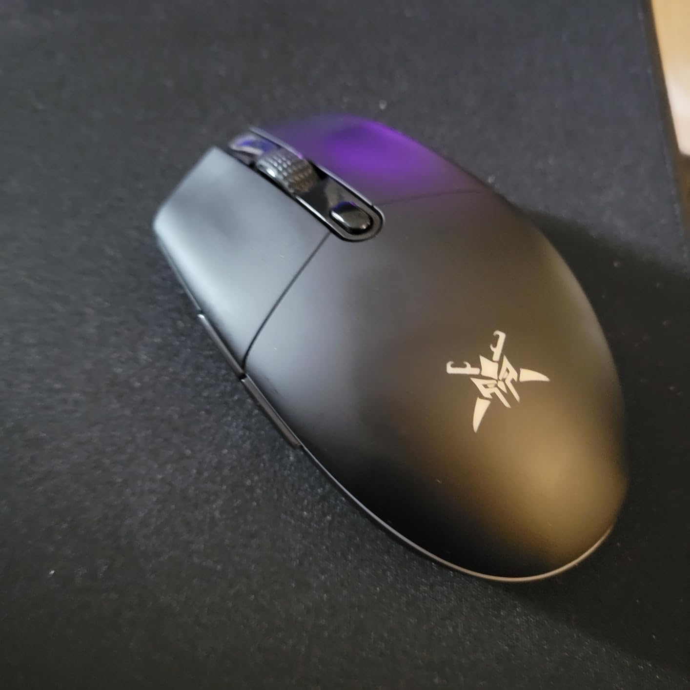 TECKNET Wireless Gaming Mouse Rechargeable - 8000 DPI, Long-Lasting 100Hrs Battery, RGB Backlit, 6 Programmable Buttons, Dual Connectivity (2.4G + USB-C) for PC, Mac, Laptop customer photo 1