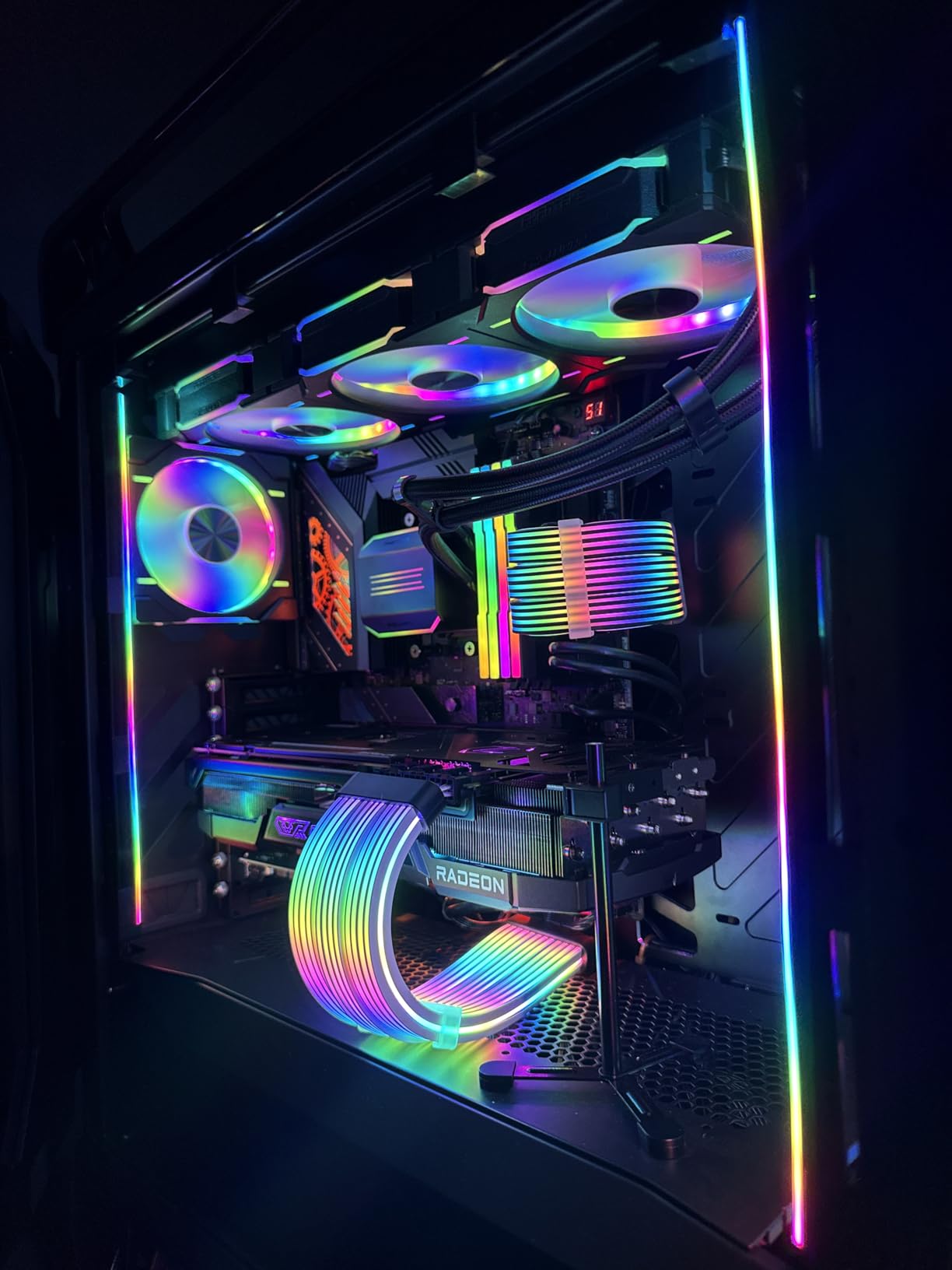 ASRock AMD X870E Taichi Ryzen Socket AM5 X870 Dual Channel DDR5 DIMMs 256 GB 8200 EATX Motherboard M.2 LED WiFi 7 customer photo 1