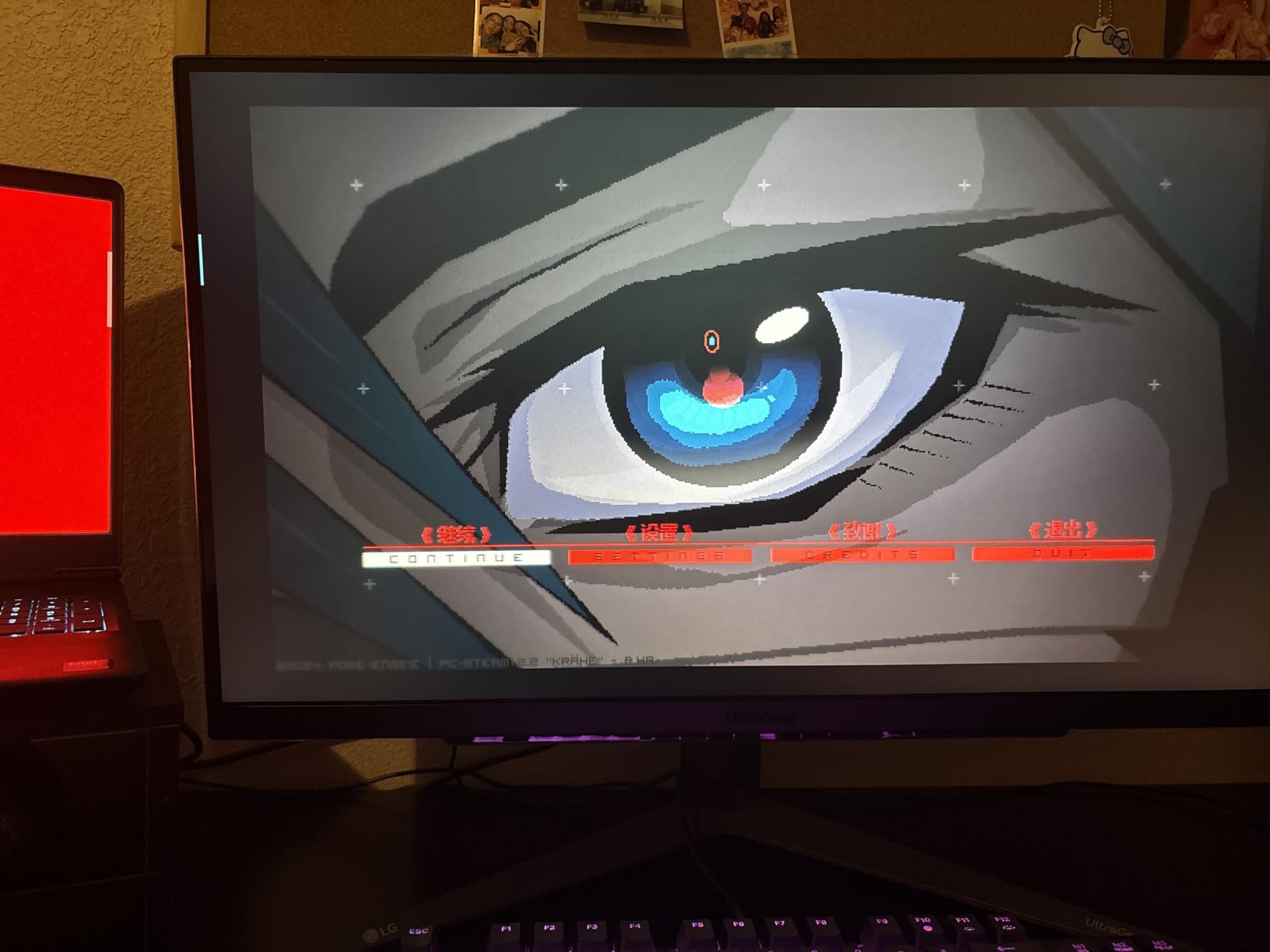 27GS75Q-B 27-inch Ultragear QHD (2560x1440) Gaming Monitor, 180Hz (O/C 200Hz), 1ms, IPS, NVIDIA G-SYNC Compatible, AMD FreeSync, HDR10, Tilt/Height/Pivot Stand, HDMI, DisplayPort, Black customer photo 2