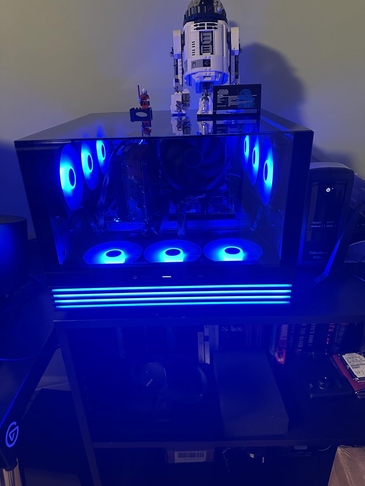 be quiet! Light Wings LX 140mm PWM Fan, Illuminated hub, Frosted Fan Blades, Multiple Colors and Modes, Optimized Blades for Extraordinary Air Pressure, Daisy Chain Option, Rifle Bearing customer photo 2
