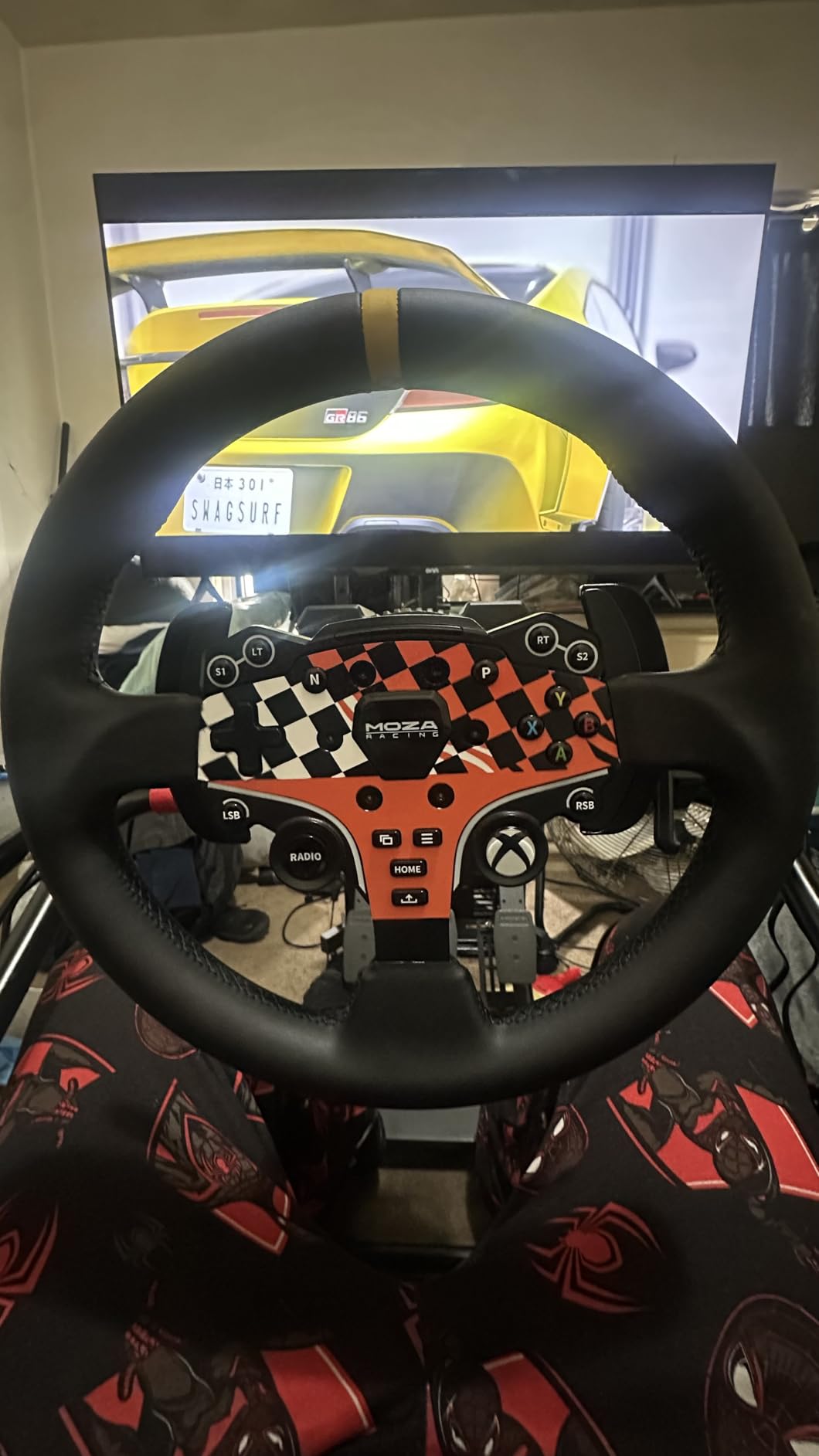 MOZA Gaming Steering Wheel, Racing Driving Wheel designed for Xbox Series/PC, officially Licensed by Microsoft customer photo 1