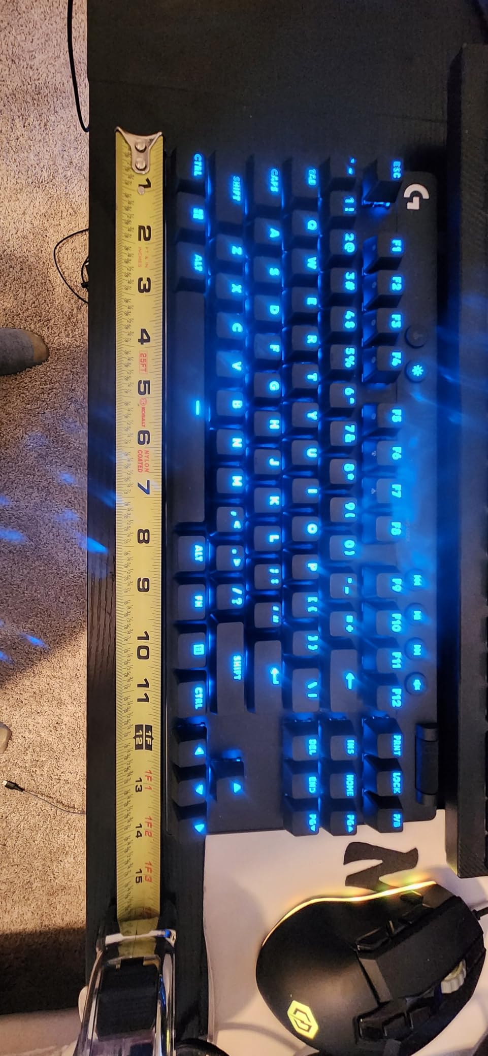 Logitech G PRO X TKL Rapid (Tenkeyless) Wired Gaming Keyboard: Magnetic Analog Switches with Rapid Trigger, Lightsync RGB, Detachable USB-C Cable, Volume Roller & Media Buttons - Black customer photo 2