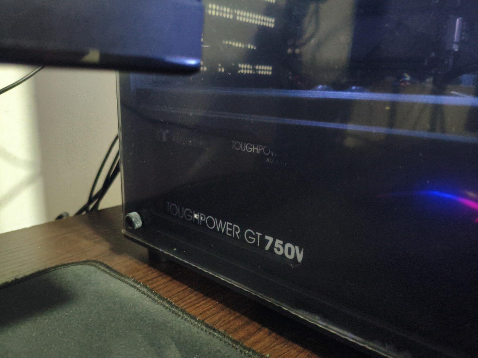 Thermaltake Toughpower GT 750W Snow ATX 3.1 Power Supply; 80 Plus Gold Efficiency; Smart Zero Fan; Native 600W PCIe 5.1 Connector; PS-TPT-0750FNFAGU-W; 5 Year Warranty customer photo 1