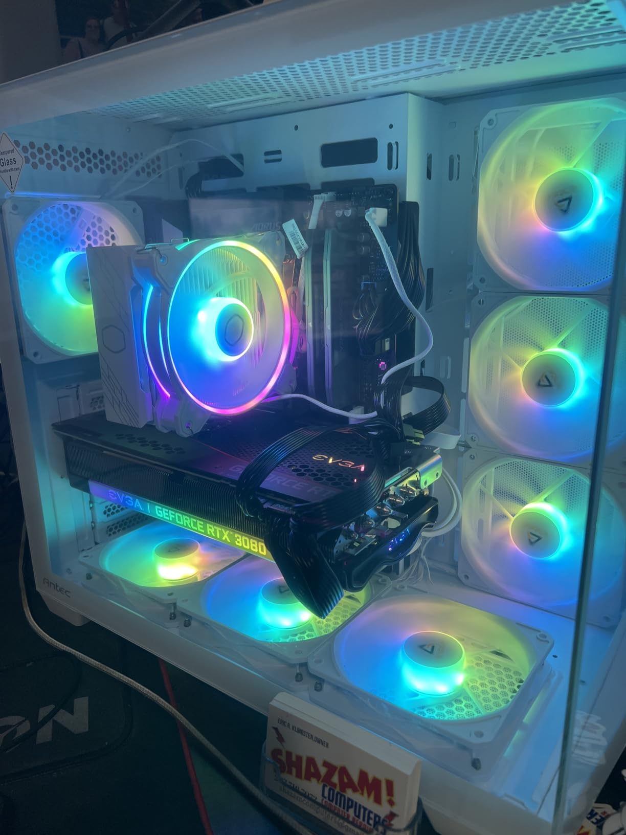Thermaltake Toughpower GT 850W Snow ATX 3.1 Power Supply; 80 Plus Gold Efficiency; Smart Zero Fan; Native 600W PCIe 5.1 Connector; PS-TPT-0850FNFAGU-W; 5 Year Warranty customer photo 2