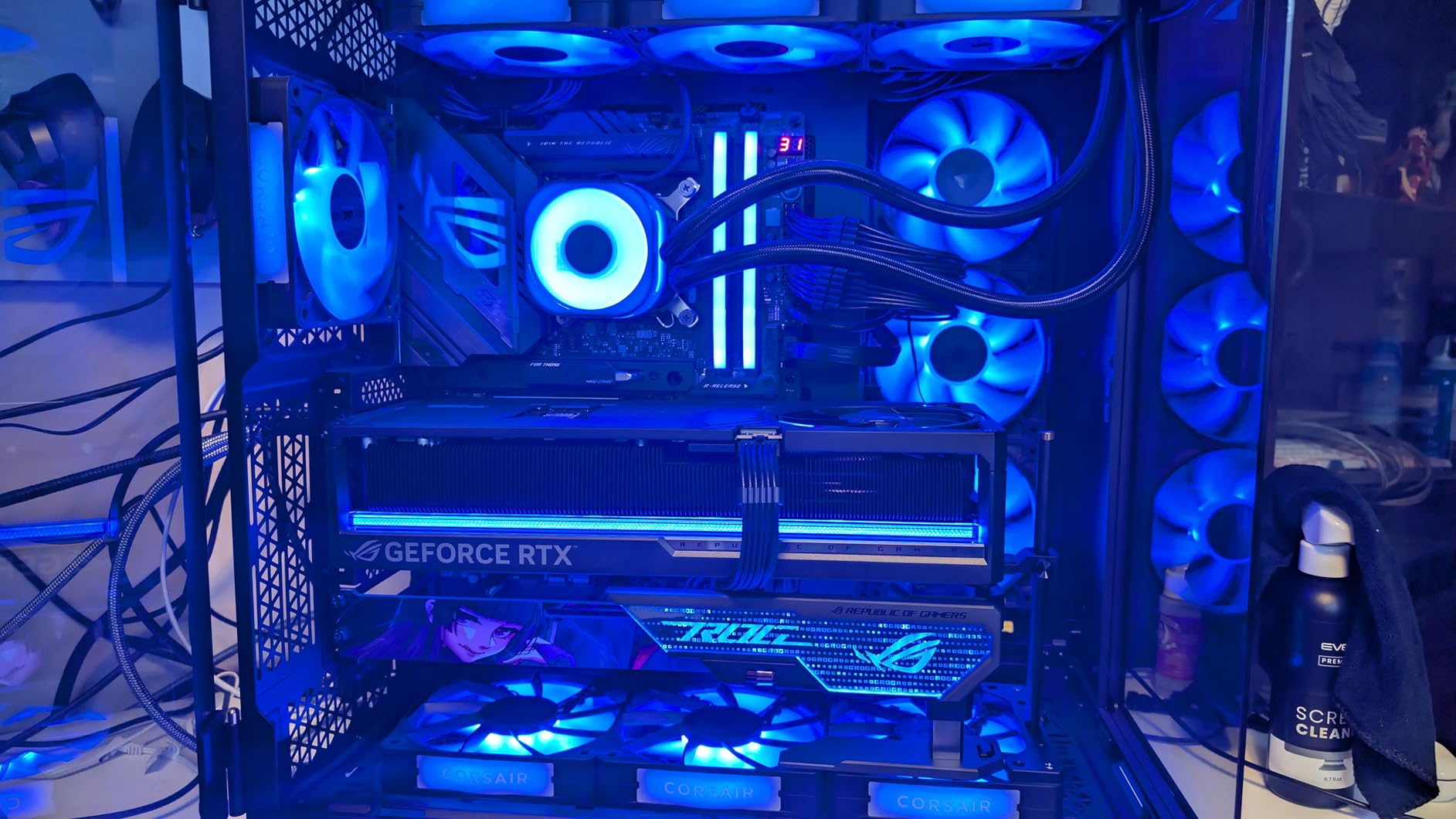 ASUS ROG Astral NVIDIA GeForce RTX 5080 16GB GDDR7 OC Edition Gaming Graphics Card customer photo 1