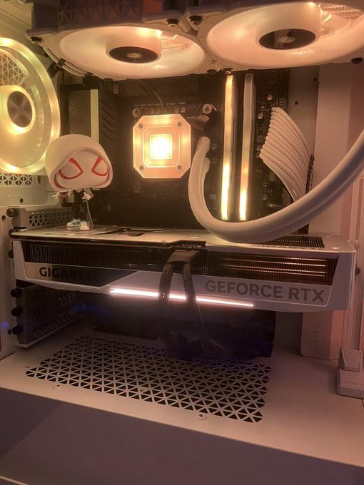 GIGABYTE GeForce RTX 5070 Ti Eagle OC ICE SFF 16G Graphics Card, 16GB 256-bit GDDR7, PCIe 5.0, WINDFORCE Cooling System, GV-N507TEAGLEOC ICE-16GD Video Card customer photo 1