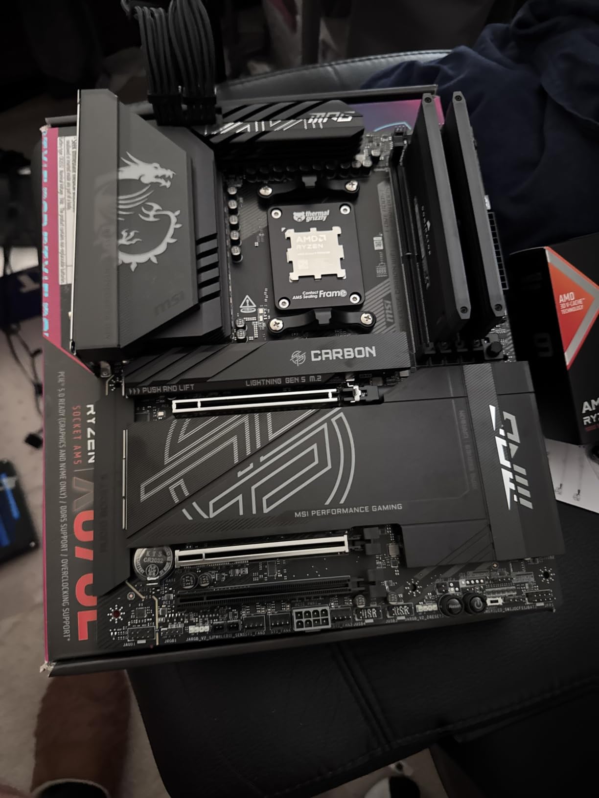 AMD Ryzen 9 9950X3D 16-Core Processor customer photo 2