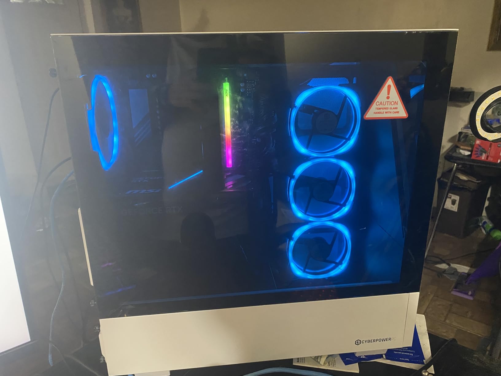 CyberPowerPC Gaming PC, Intel Core i7-14700F, GeForce RTX 5060 Ti 8GB | Gamer Xtreme, 16GB DDR5, 1TB PCIe 4.0 SSD, WiFi Ready & Windows 11 Home (GXiVR8040A19) customer photo 2