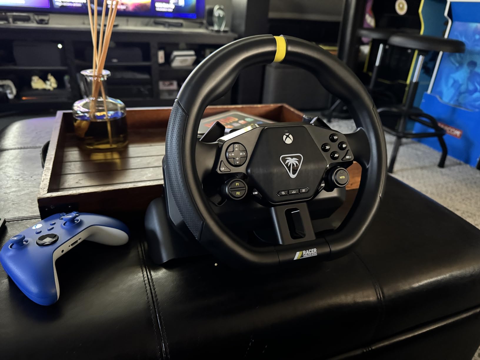 Turtle Beach Racer Wireless Racing Wheel System Officially Licensed for Xbox Series X|S & Xbox One and Windows PCs customer photo 2