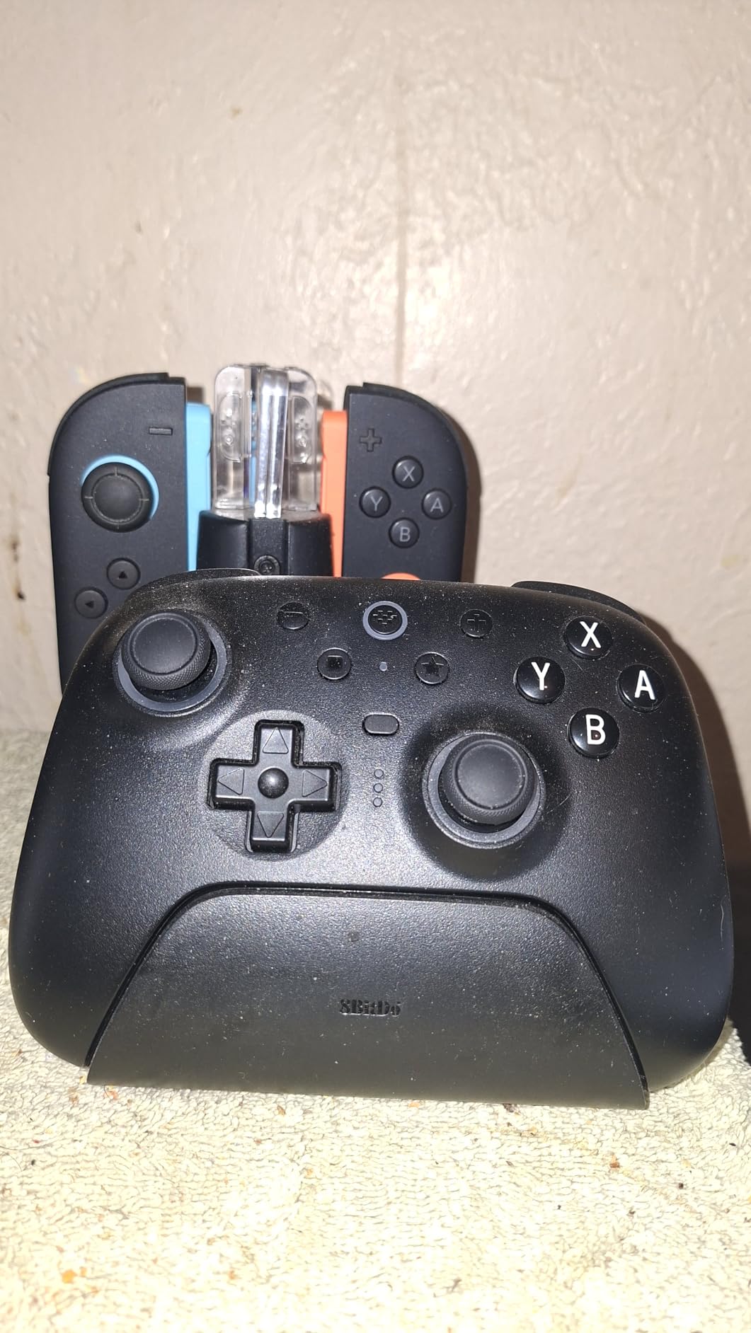 8BitDo Ultimate 2 Bluetooth Controller for Switch/Switch 2 & Windows PC, Switch Pro Controller with TMR Joysticks, Switchable Hall Effect/Tactile Triggers, Vibration and Motion Control - Black customer photo 2