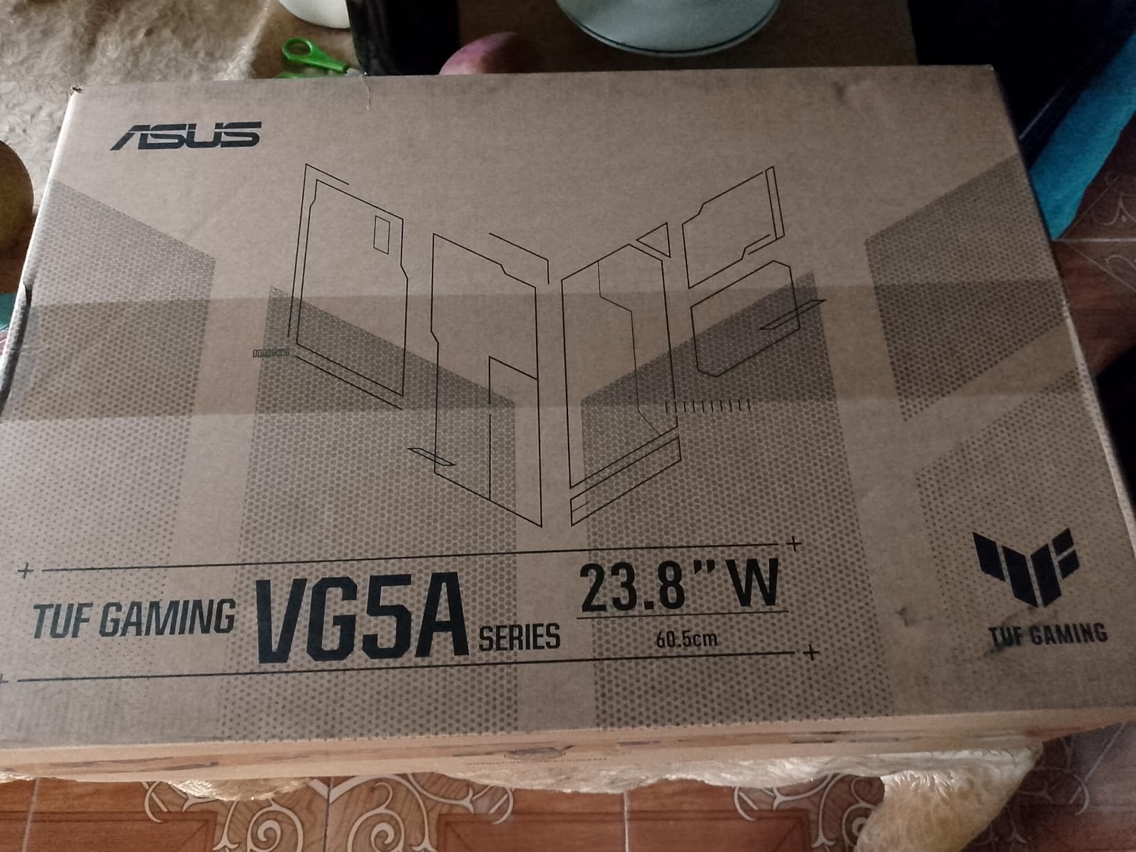ASUS TUF Gaming 24 (23.8 viewable) 1080P Monitor (VG249QE5A) - FHD, 144Hz Overclock to 146Hz, IPS, Extreme Low Motion Blur Sync, 1ms, Speakers, Variable Overdrive, DisplayWidget Center, 3yr Warranty customer photo 2