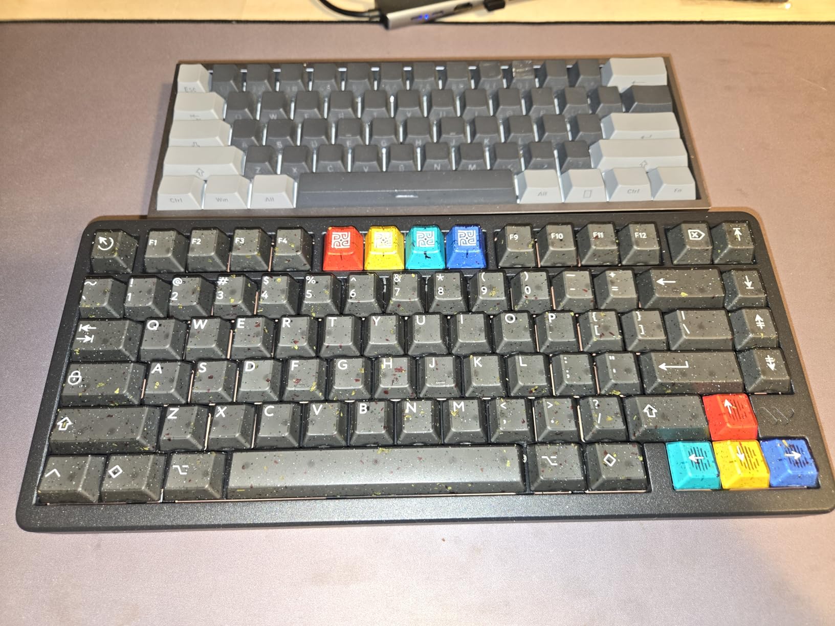 Womier SK75 TMR/HE Keyboard Gaming 75% Hall Effect, Mechanical Keyboard | Rapid Trigger Wireless Custom Magnetic Switch Keyboard with 8000 Hz Hot Swap, BT/2.4G/USB-C with Mac Windows Linux - Aluminum customer photo 1