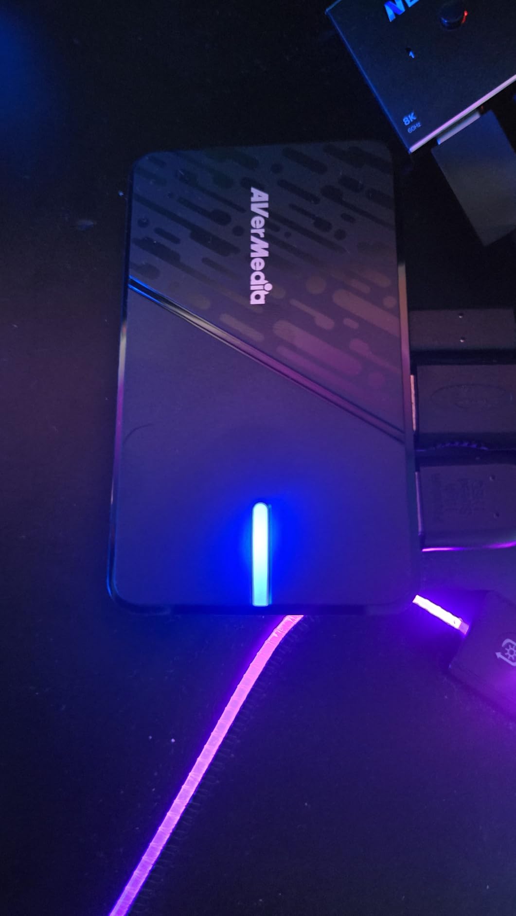 AVerMedia Capture Card for Streaming, 4K60 HDR Passthrough, 1080p60 Video Recording, Ultra-Low Latency Game Streaming for Switch 2, Xbox, PS5, PC on Twitch, OBS, Win11, Mac - StreamLine MINI+ GC311G2 customer photo 2