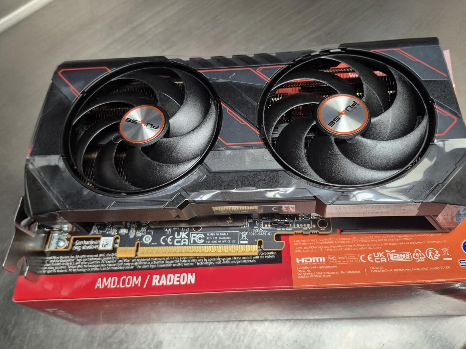 Sapphire 11350-03-20G Pulse AMD Radeon RX 9060 XT Gaming OC Graphics Card with 16GB GDDR6, AMD RDNA 4 customer photo 2