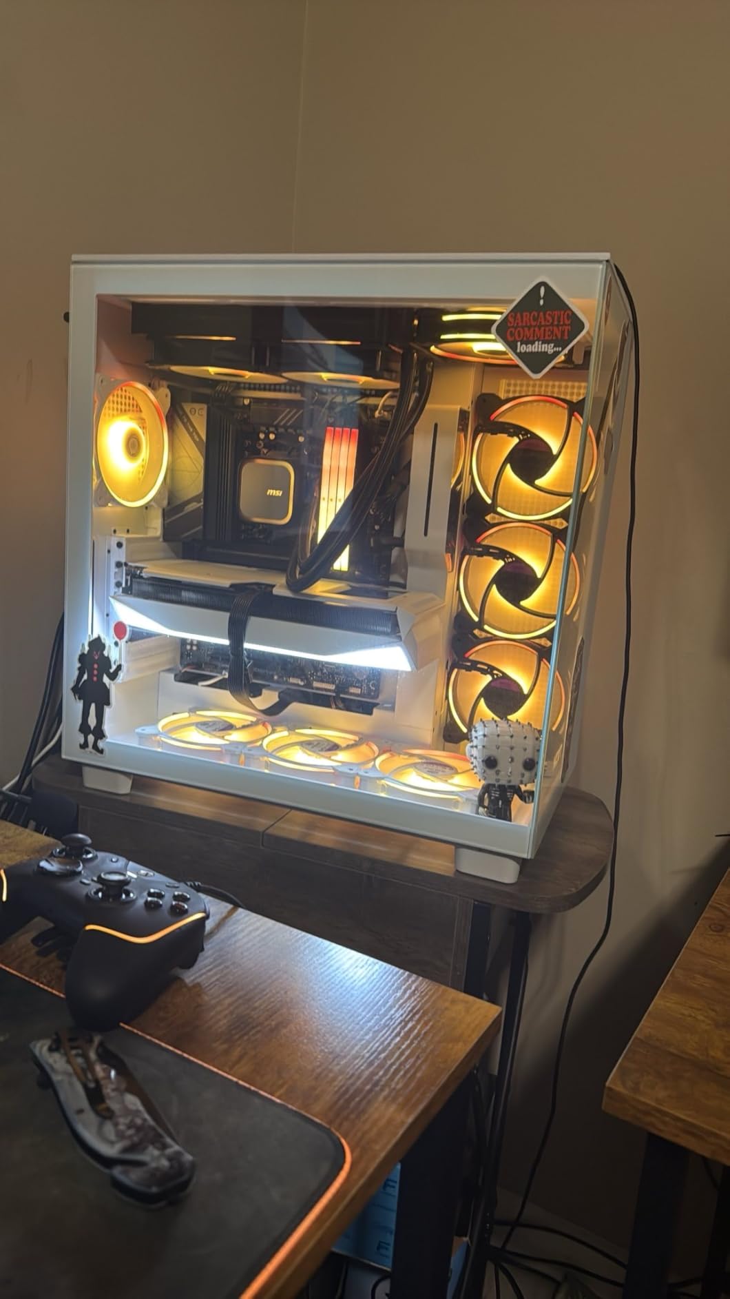 XFX Mercury AMD Radeon RX 9060XT OC White Gaming Edition with 16GB GDDR6 HDMI 2xDP, AMD RDNA 4 RX-96TMERCW9 customer photo 1