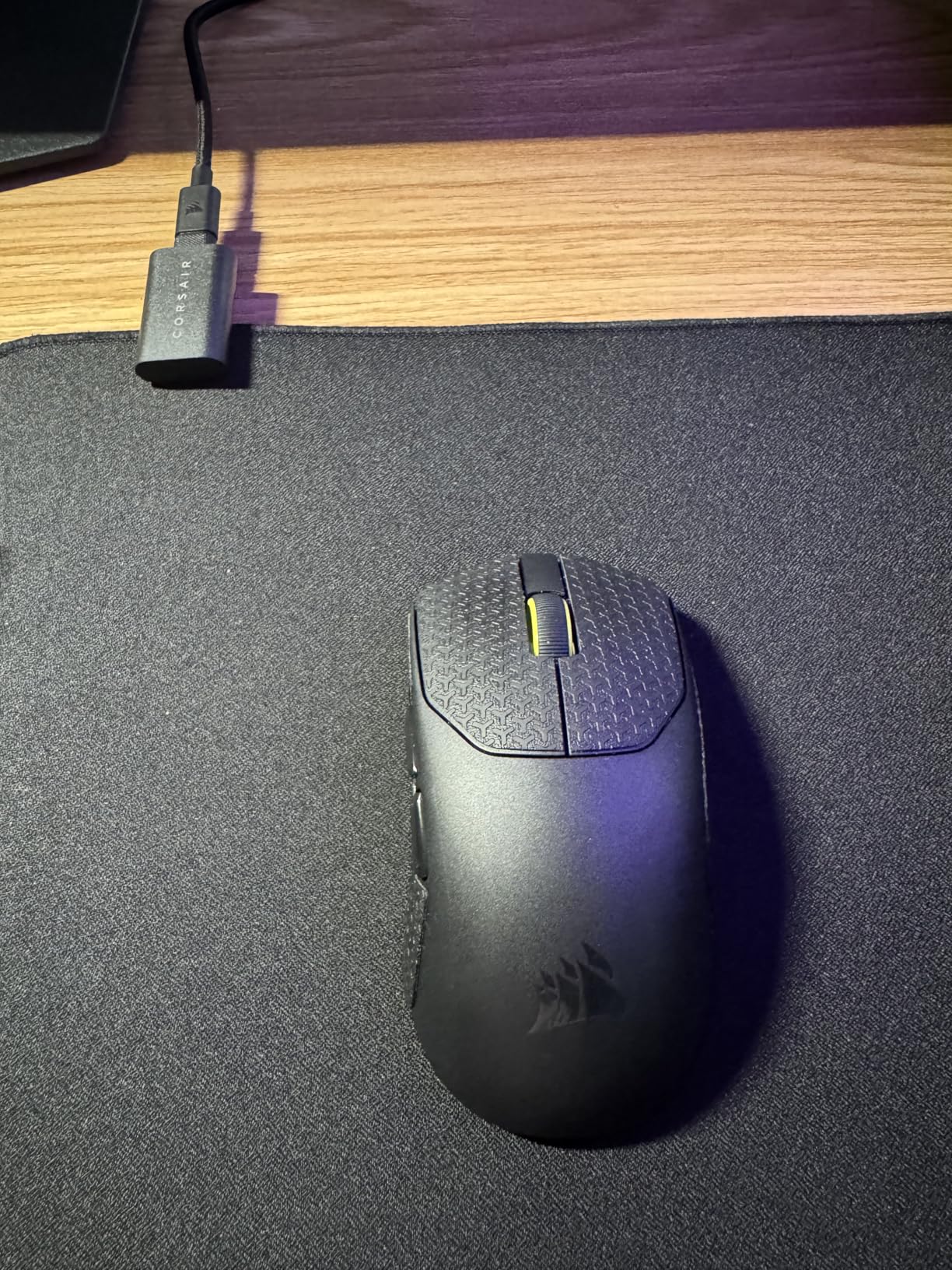 Corsair Sabre v2 PRO Ultralight FPS Wireless Gaming Mouse - 33,000 DPI, 36g Weight, 8,000Hz Hyper-Polling, Mechanical Switches, Up to 70-Hour Wireless Battery Life - Black customer photo 2