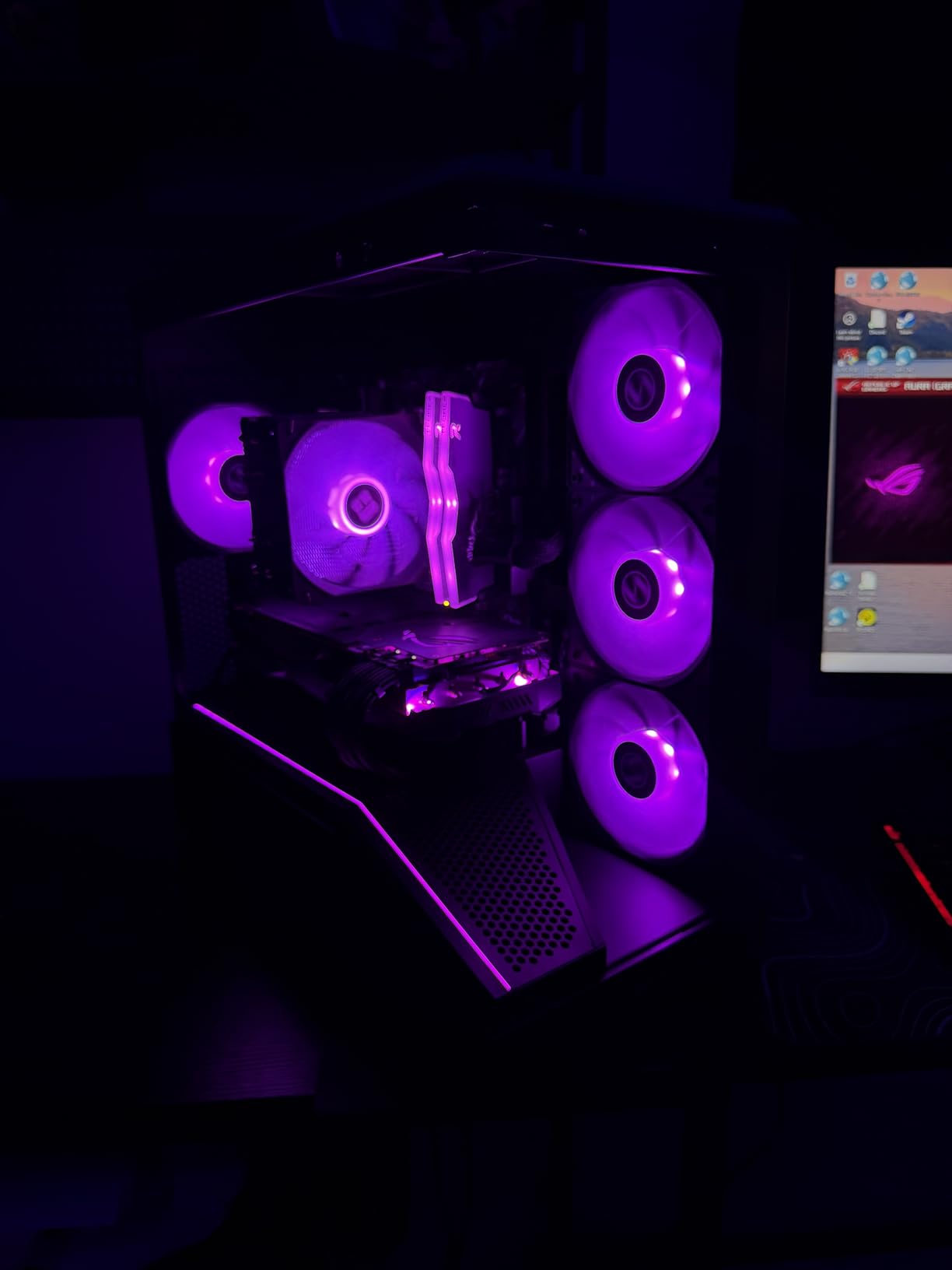 Lian Li VECTOR V100 MINI Micro Form Factor Compact PC Case customer photo 2