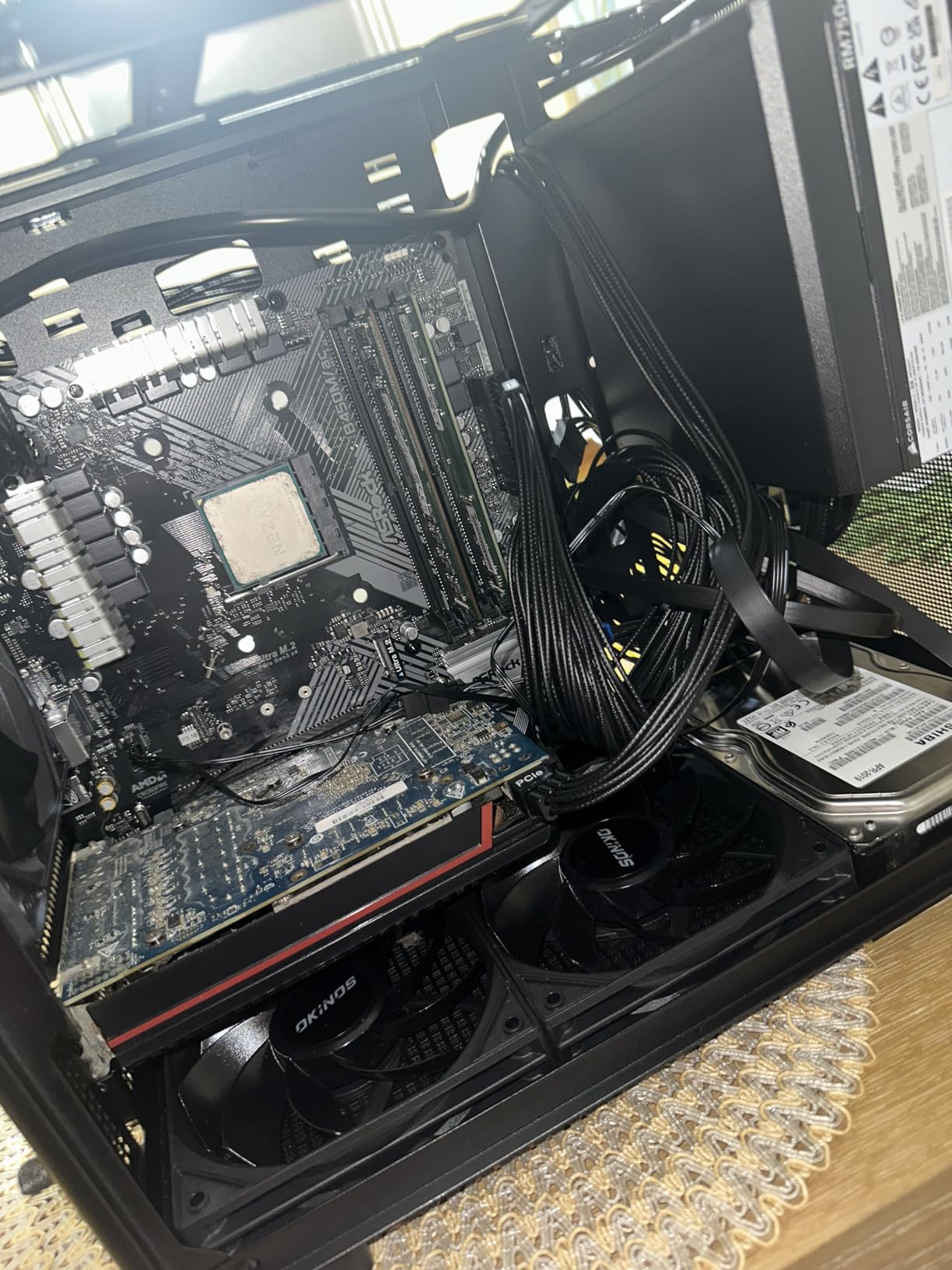 Okinos MiniArt 4 Micro ATX PC case customer photo 2