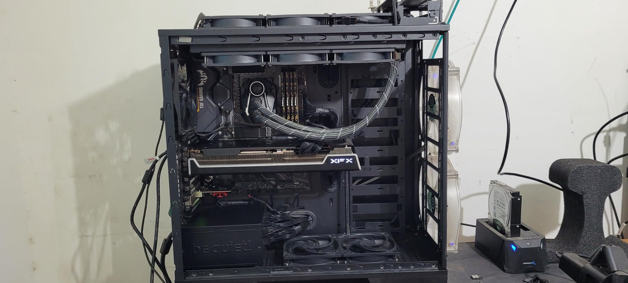 be quiet! Pure Power 13 M 1200W Power Supply, 80 Plus Gold Certification, ATX 3.1 PSU, Support for PCIe 5.1 GPUs, semi-Passive 120mm be quiet! Fan, LLC Technology, Single Rail, for Overclocked GPUs customer photo 1