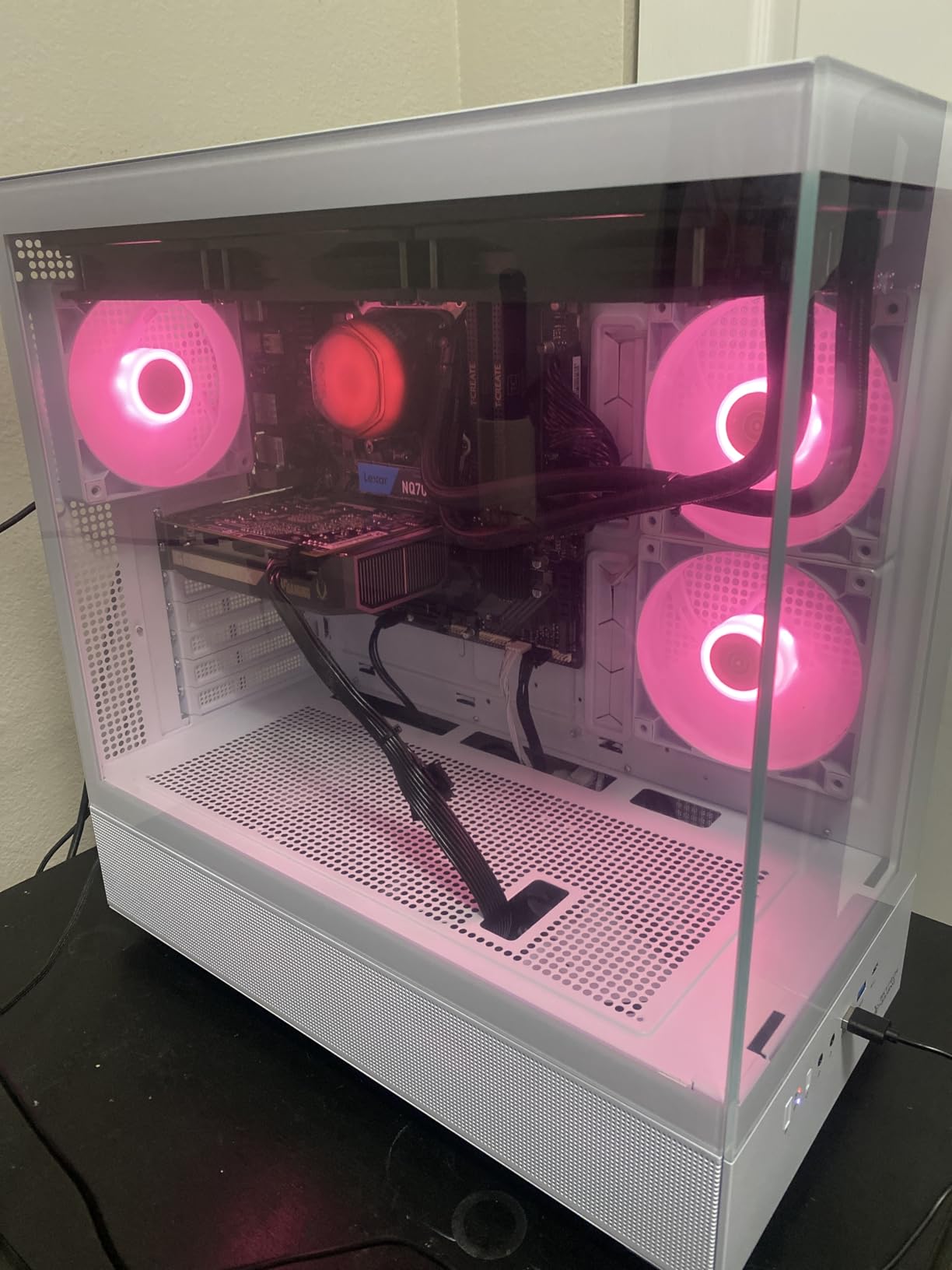 Skytech Gaming PC Storm, Ryzen 5, RTX 3050, 16GB RAM, 1TB SSD | Windows 11, AMD 5500, NVIDIA 3050 (6GB), NVMe SSD, DDR4 3200, 650W GOLD PSU, Wi-Fi, Desktop customer photo 2