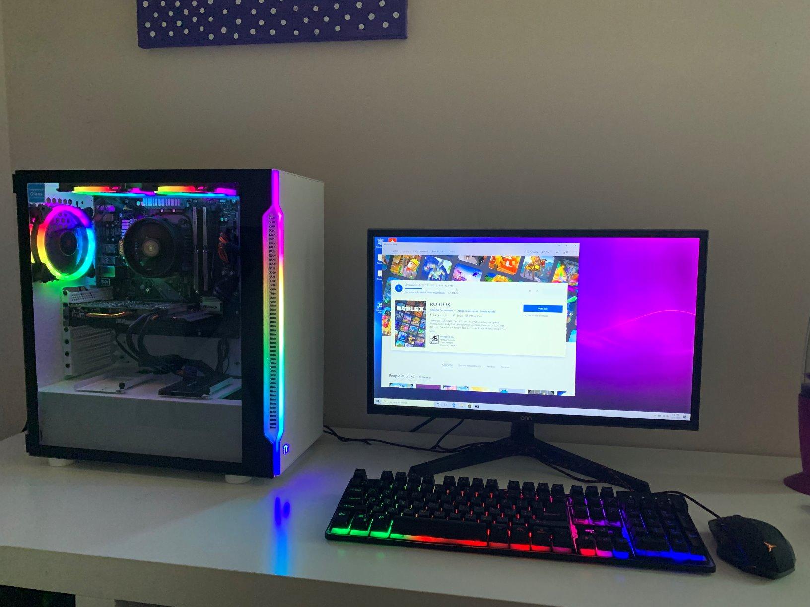 Skytech Gaming Edge Desktop PC, AMD Ryzen 7 7800X3D 4.2GHz, AMD RX 9070 XT 16GB VRAM, 1TB Gen4 NVMe SSD, 24GB DDR5 RAM 6000, 850W Gold ATX 3 PSU, 360 ARGB AIO, Wi-Fi, Windows 11 customer photo 2