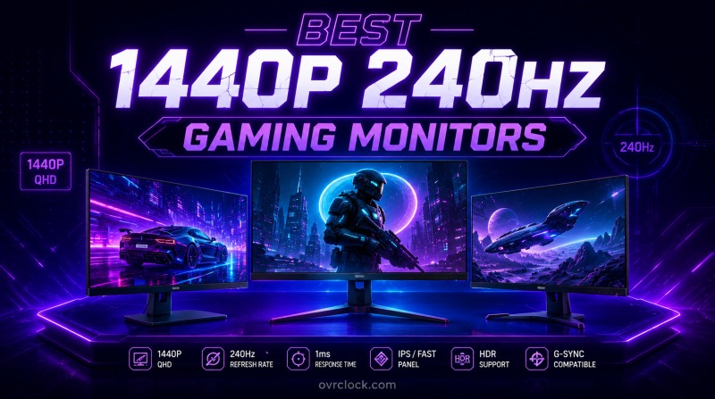 Best 1440p 240Hz Gaming Monitors