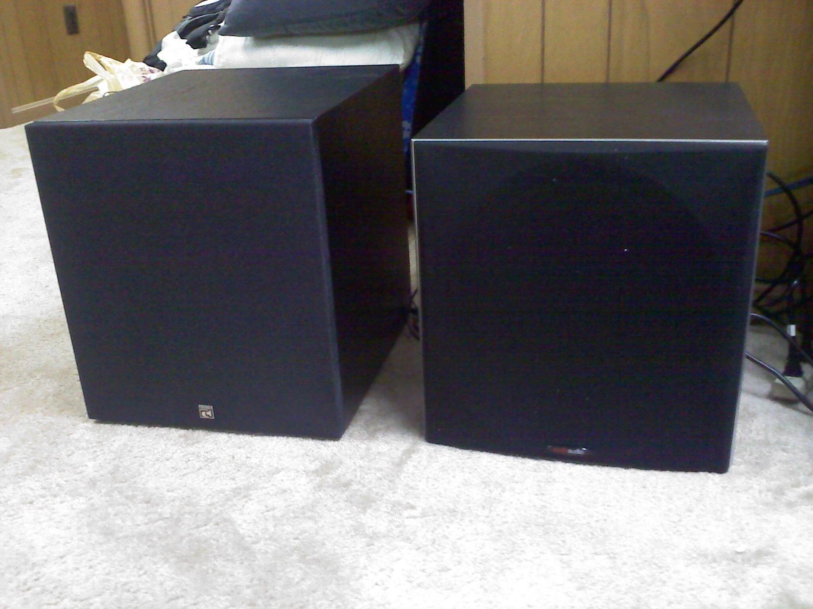 BIC America F12 12-Inch 475-Watt Front Firing Powered Subwoofer customer photo 1