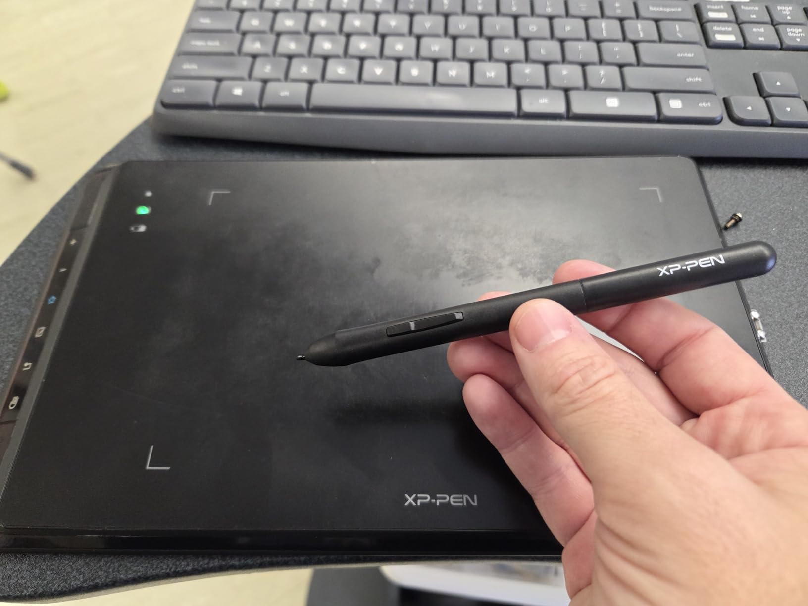 XPPen PN01 Battery-Free Stylus 8192 Levels of Pen Pressure Sensitivity Only Compatible with XPPen Star G640 & Star G430 Graphic Drawing Tablet customer photo 1