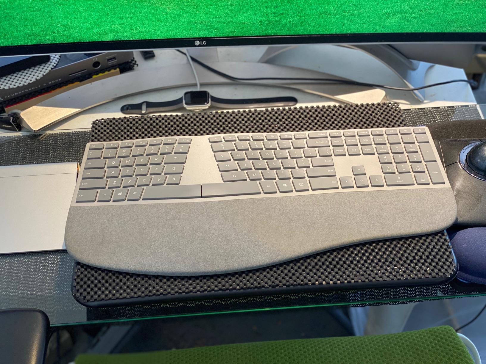 3RA-00022 Surface Ergonomic Wireless Keyboard, Gray customer photo 2