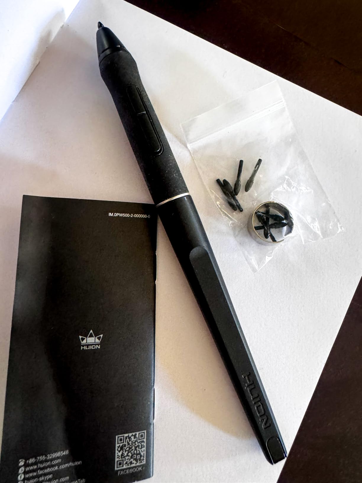 HUION PW500 Battery-Free Stylus | Work with KAMVAS GT-191V2(500K), KAMVAS PRO 20/PRO 22, Inspiroy Q11KV2, WH1409V2 customer photo 1
