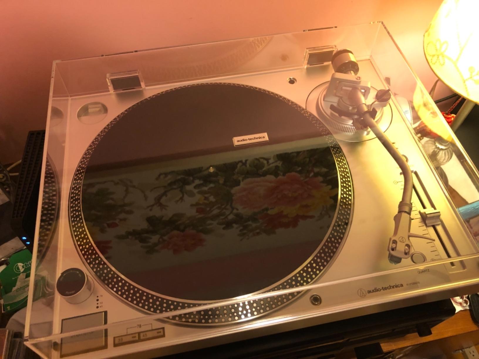 Audio-Technica AT-LP120XUSB-BK Direct-Drive Turntable (Analog & USB), Fully Manual, Hi-Fi, 3 Speed, Convert Vinyl to Digital, Anti-Skate and Variable Pitch Control, Black customer photo 1