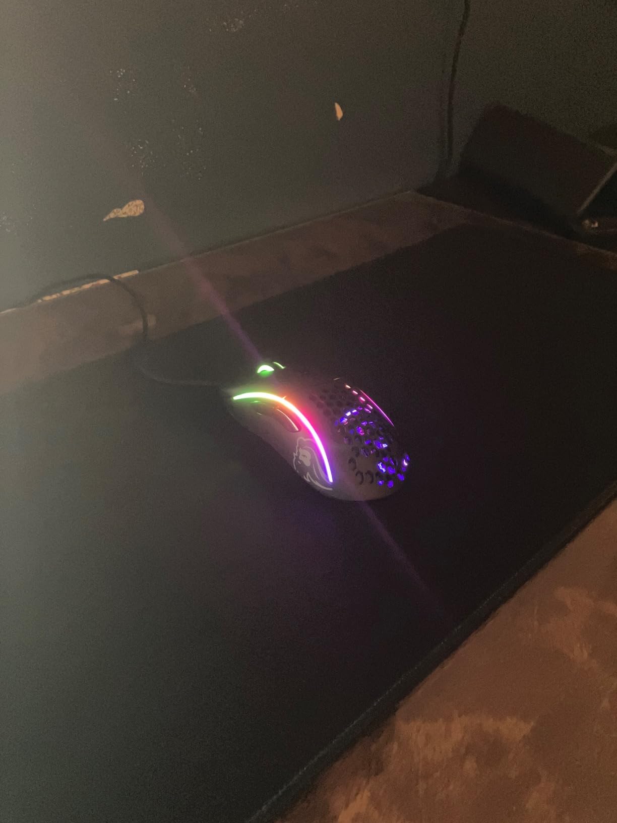 Glorious Model D Wired Gaming Mouse - 68g Superlight Honeycomb Design, RGB, Ergonomic, Pixart 3360 Sensor, Omron Switches, PTFE Feet, 6 Buttons - Matte Black customer photo 2