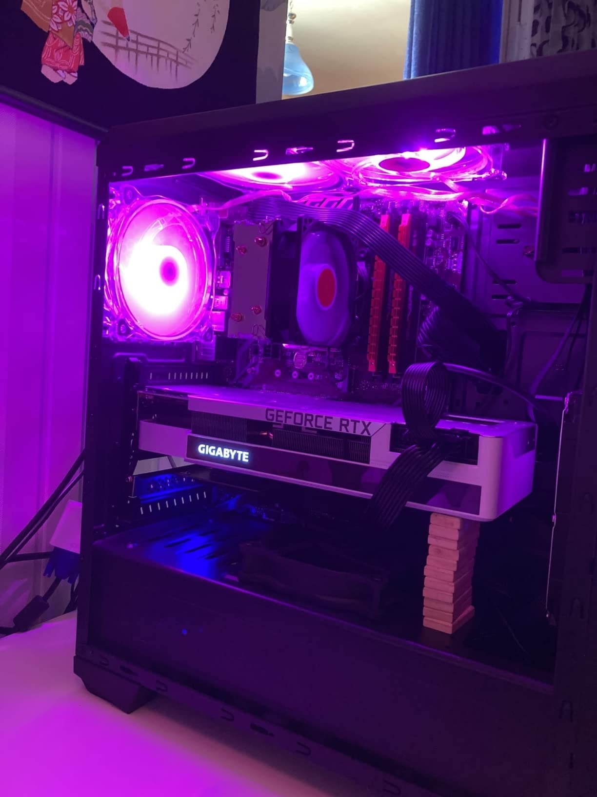 GIGABYTE GeForce RTX 3080 Ti Vision OC 12G Graphics Card, 3X WINDFORCE Fans, 12GB 384-bit GDDR6X, GV-N308TVISION OC-12GD Video Card customer photo 1