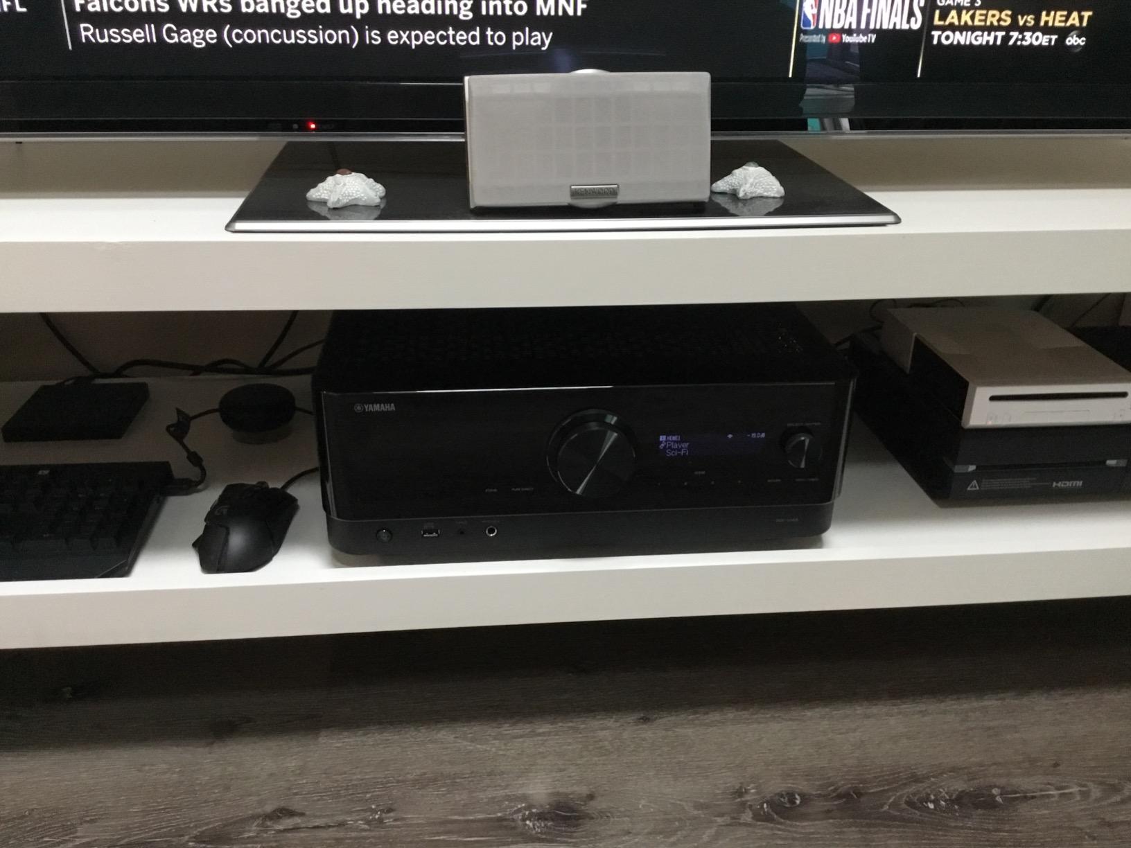 RX-V4A 5.2-Channel AV Receiver with MusicCast | 8K HDMI with MusicCast and YPAO for home theater, gaming and wireless streaming customer photo 2