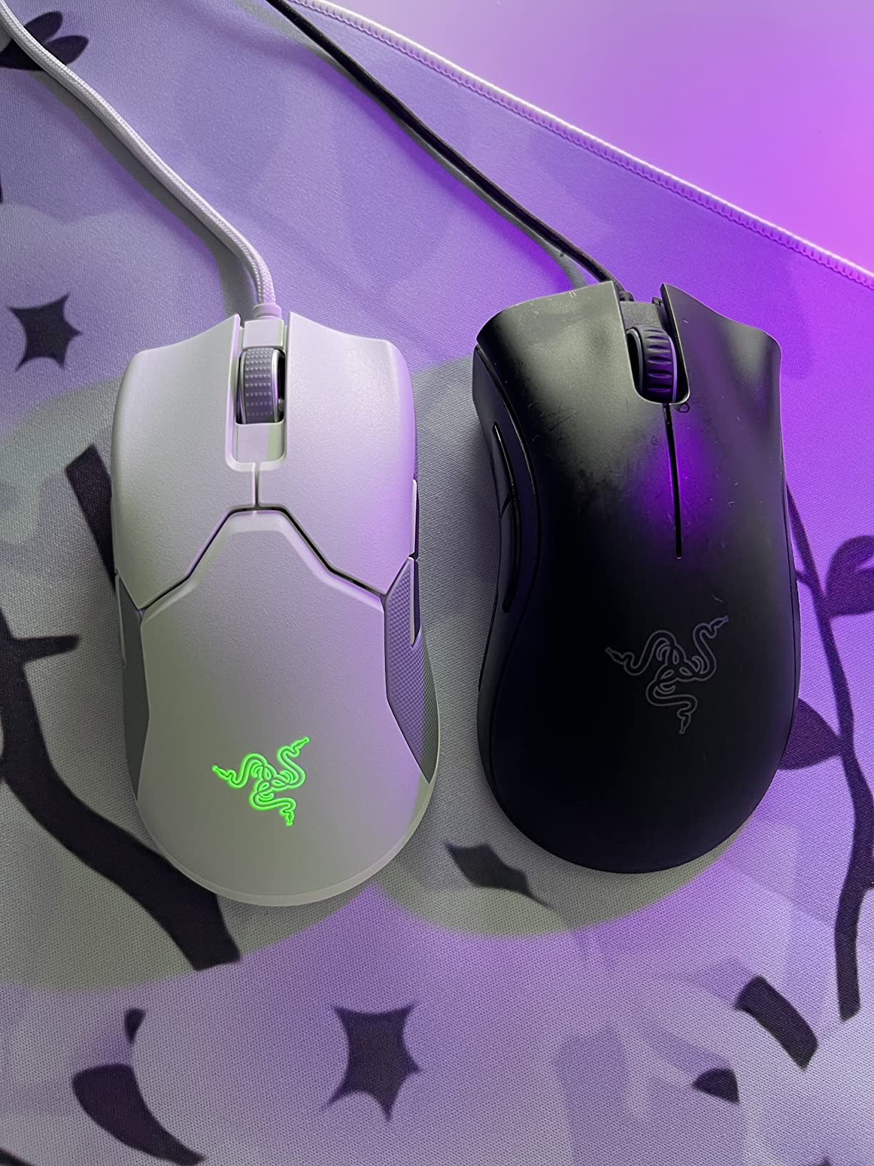 Razer Viper Ultralight Ambidextrous Wired Gaming Mouse: 2nd Generation Optical Mouse Switches 5G Optical Sensor - 71g Lightweight Design - Speedflex Cable - Mercury White customer photo 2