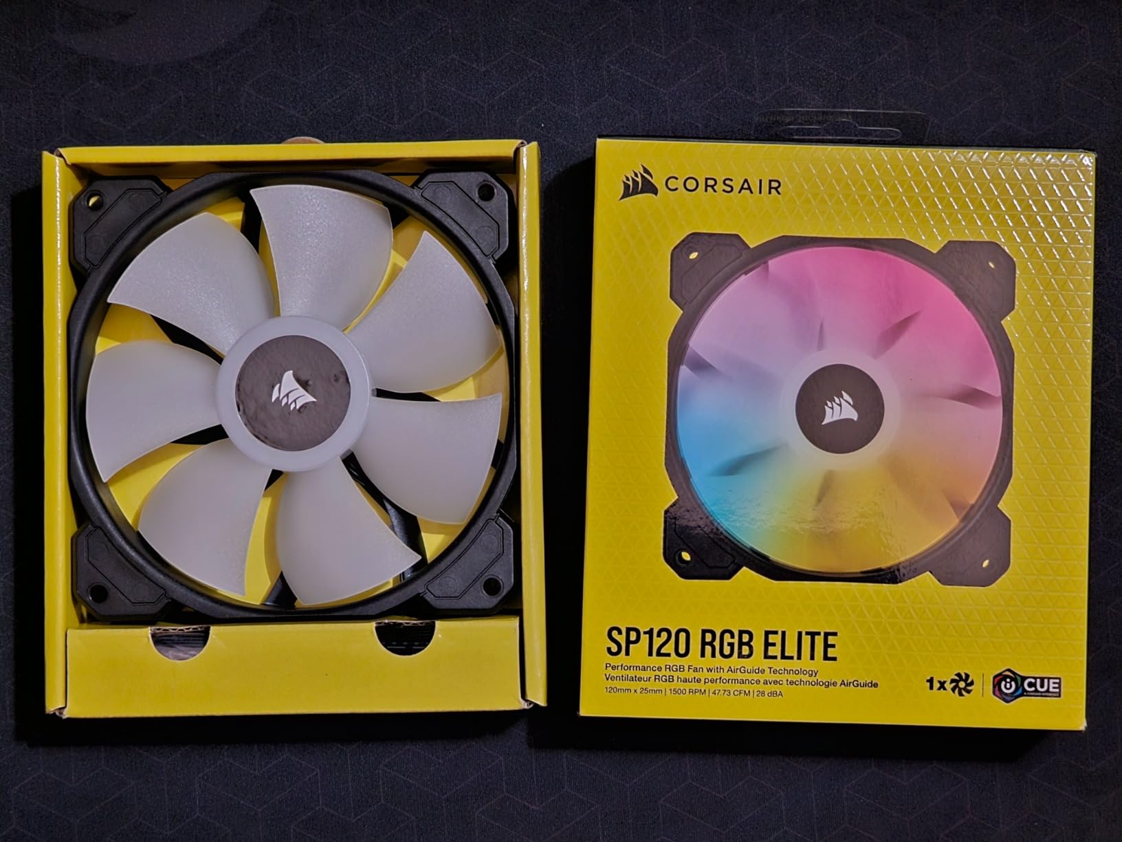 CORSAIR iCUE SP120 RGB Elite Performance 120mm PWM Single Fan customer photo 2