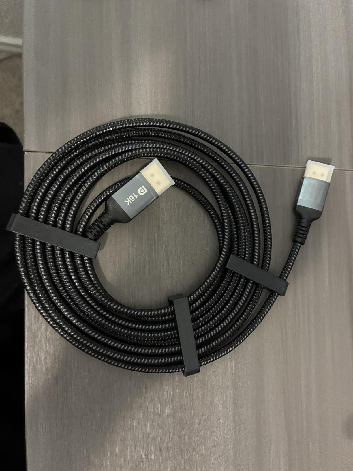 6.6FT VESA Certified DisplayPort 2.1 Cable 80Gbps UHBR20 DP Cord | 16K 8K@240Hz 4K@360Hz | FreeSync G-Sync | DSC 1.2a | Snag-Free Connector | For RTX 5090 4090 Gaming Monitor customer photo 1