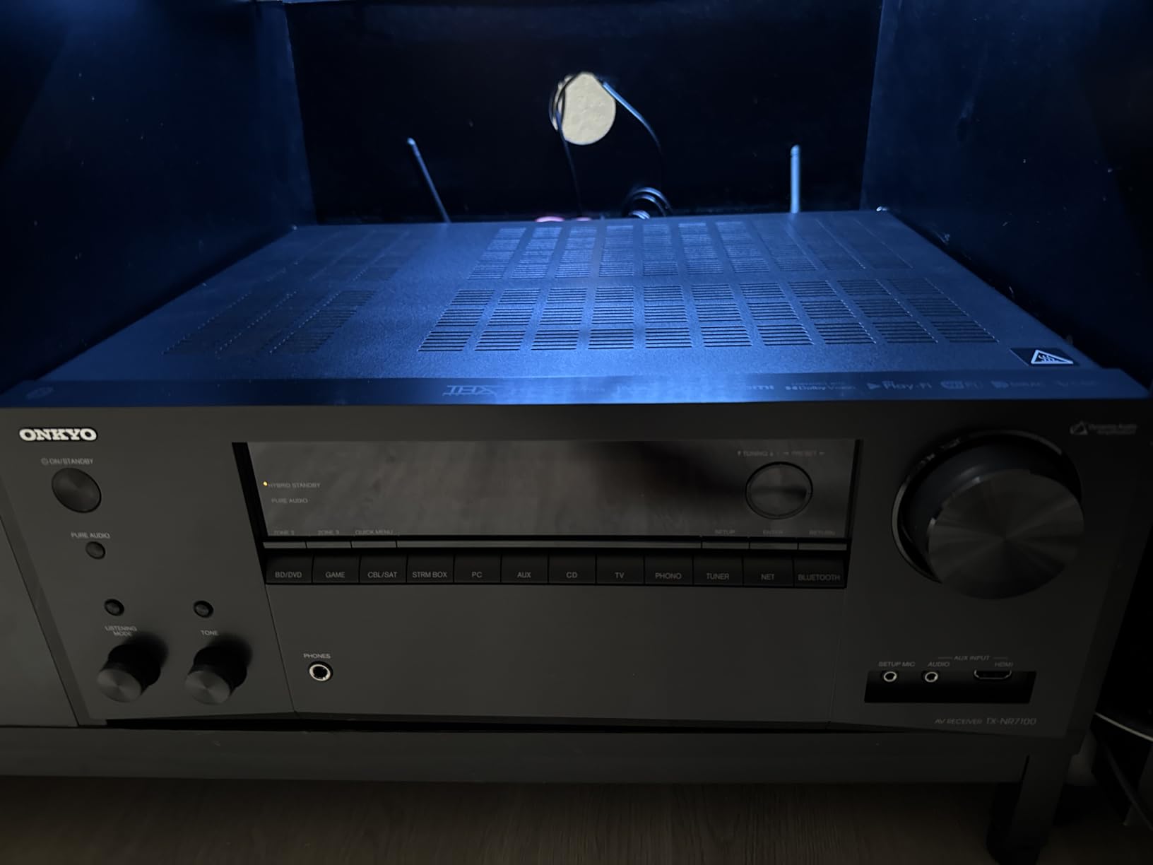 Onkyo TX-NR7100 9.2-Channel AV Receiver - 100 Watts Per Channel, Dirac Live Out of Box, Works with Sonos Certified, THX Certified and More customer photo 2