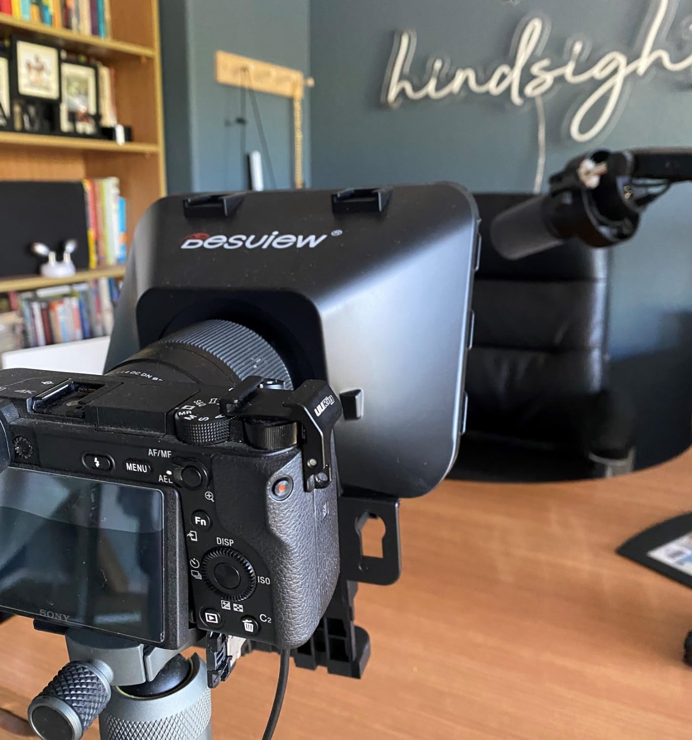 Desview T3 Portable Teleprompter for Camera & Smartphone, Tablet Prompter for iPad up to 10