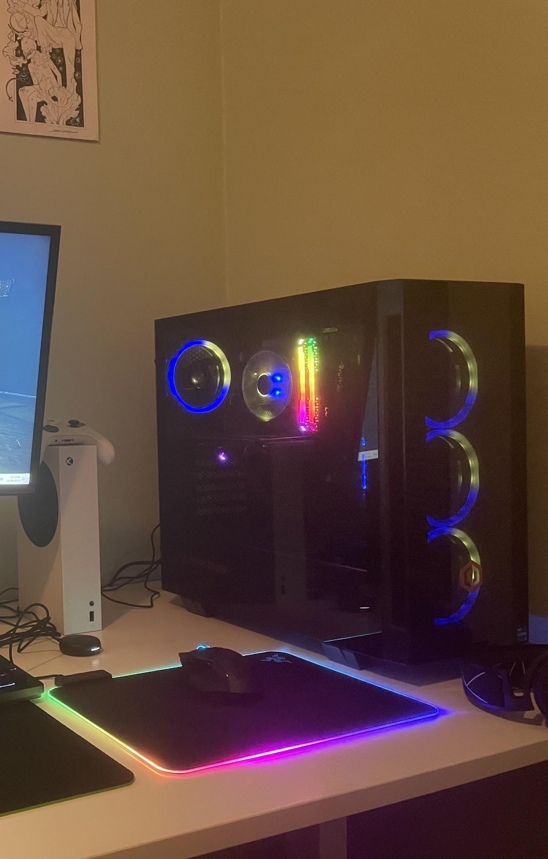 CYBERPOWERPC Gamer Xtreme VR Gaming PC, Intel Core i5-11600KF 3.9GHz, 16GB DDR4, GeForce RTX 3060 12GB, 500GB NVMe SSD, 1TB HDD, WiFi Ready & Win 11 Home (GXiVR8480A10) customer photo 2